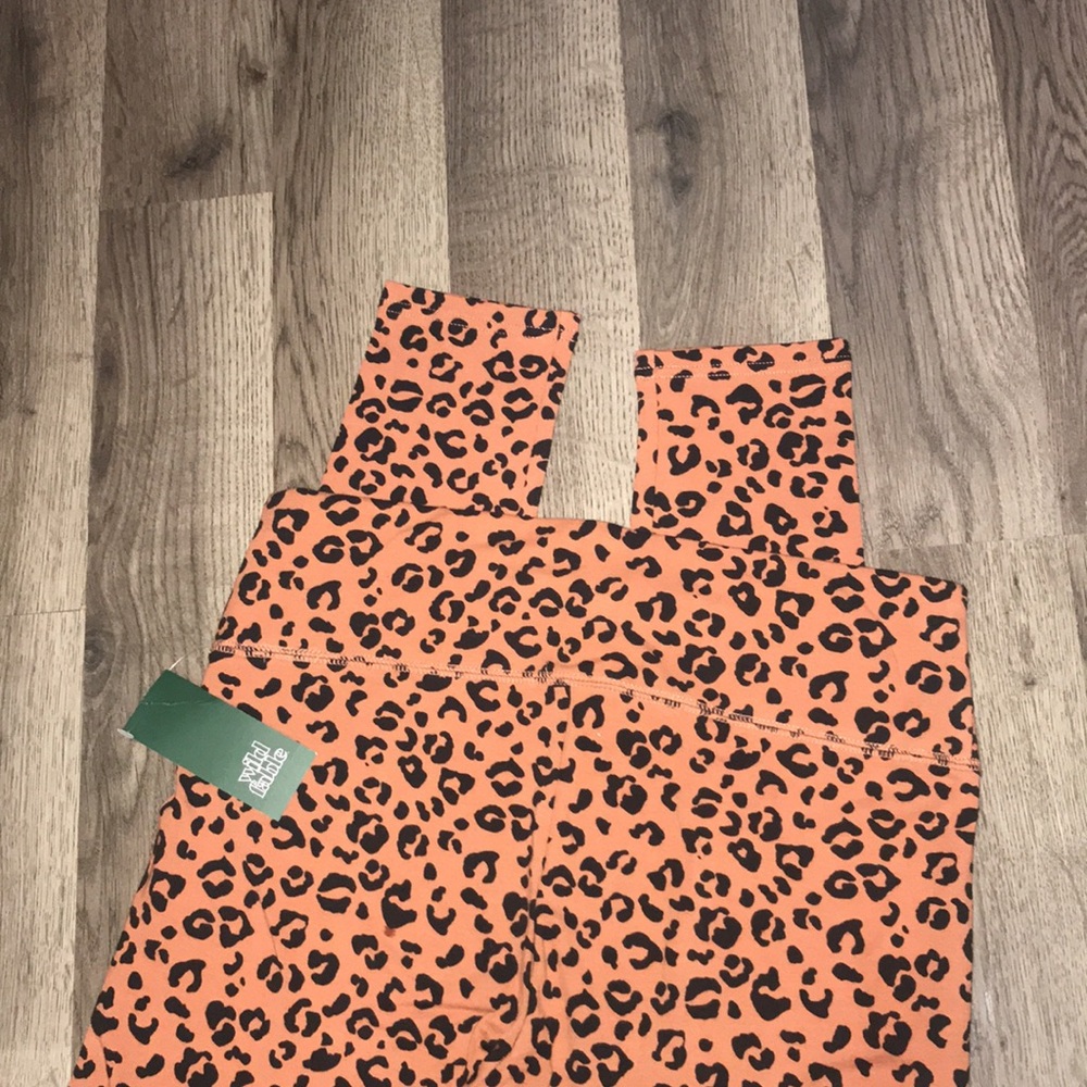Wild Fable Cheetah Print Full Length Leggings Soft Cotton NWT - Picture 7 of 7